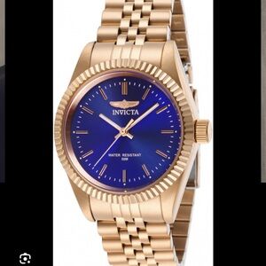 Invicta Men’s specialty quartz watch with stainless steel strap rose gold